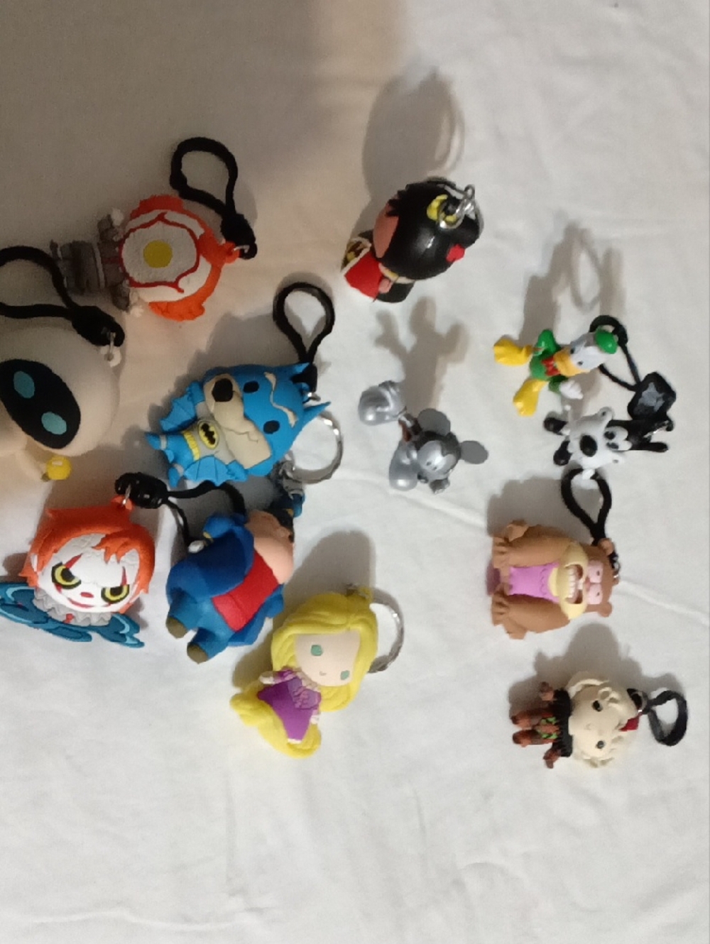 Assorted Cartoon Character Keychain Lot - Multicolor - Picture 4 of 6